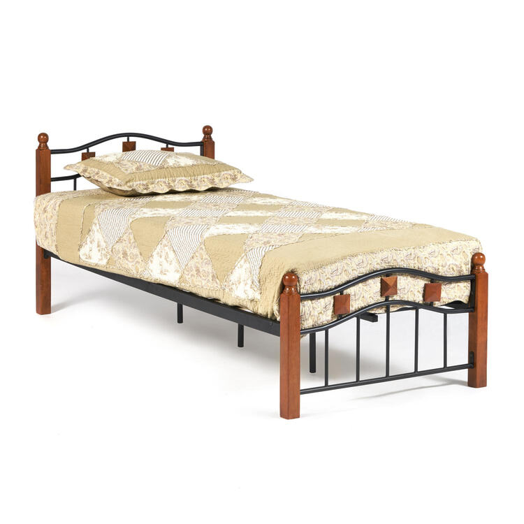 Односпальная кровать AT-126 Wood slat base (14005) в Анапе