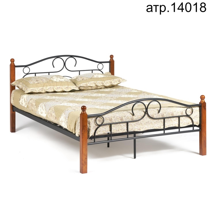 Двуспальная кровать AT-808 Wood slat base в Анапе