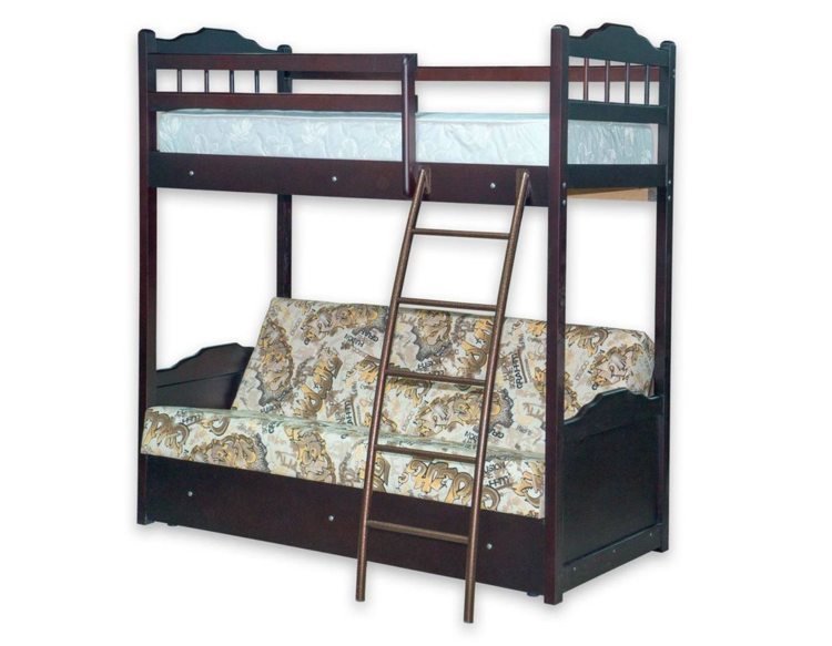 Детская двухъярусная кровать с диваном в Анапе