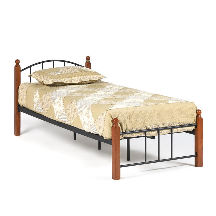 Односпальная кровать AT-915 Wood slat base (14007) в Анапе