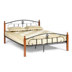 Двуспальная кровать Кровать РУМБА (AT-203)/ RUMBA Wood slat base в Анапе