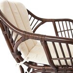 Комплект для отдыха SONOMA ( стол круглый (со стеклом)+2 кресла+диван ) /с подушками/  в Анапе