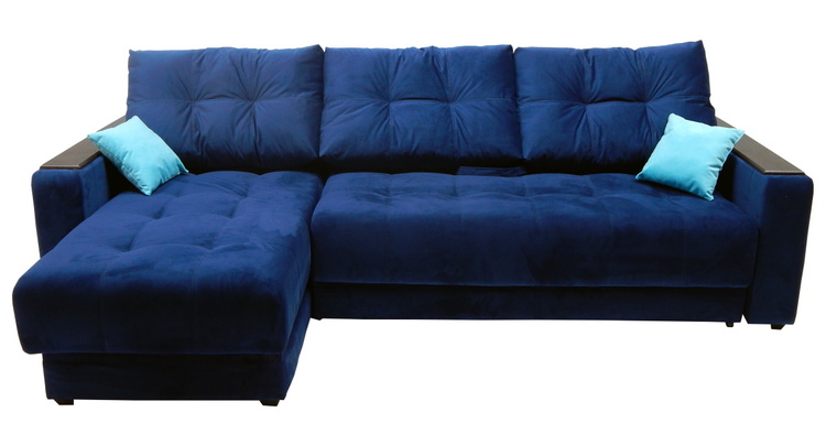 Угловой диван Бонд XL средний с накладкой 5 подушек в Анапе