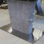 Стол обеденный раскладной ОКТ-2205 (140/180) (Серый цвет) в Анапе