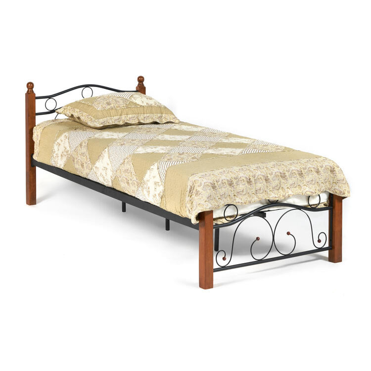 Односпальная кровать AT-803 Wood slat base (14009) в Анапе