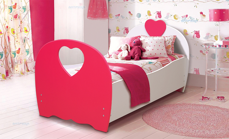 Кровать детская Сердце в Анапе