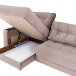 Угловой диван Бонд YES средний с накладкой 5 подушек в Анапе