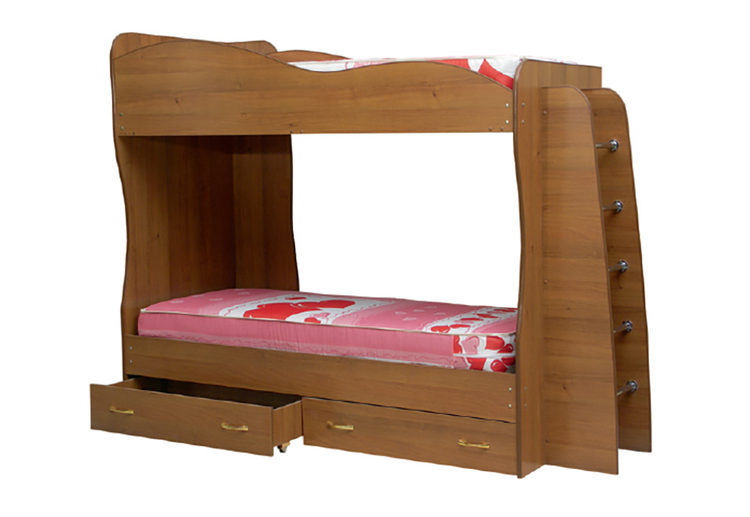 Кровать детская двухъярусная Юниор-1 ЛДСП в Анапе
